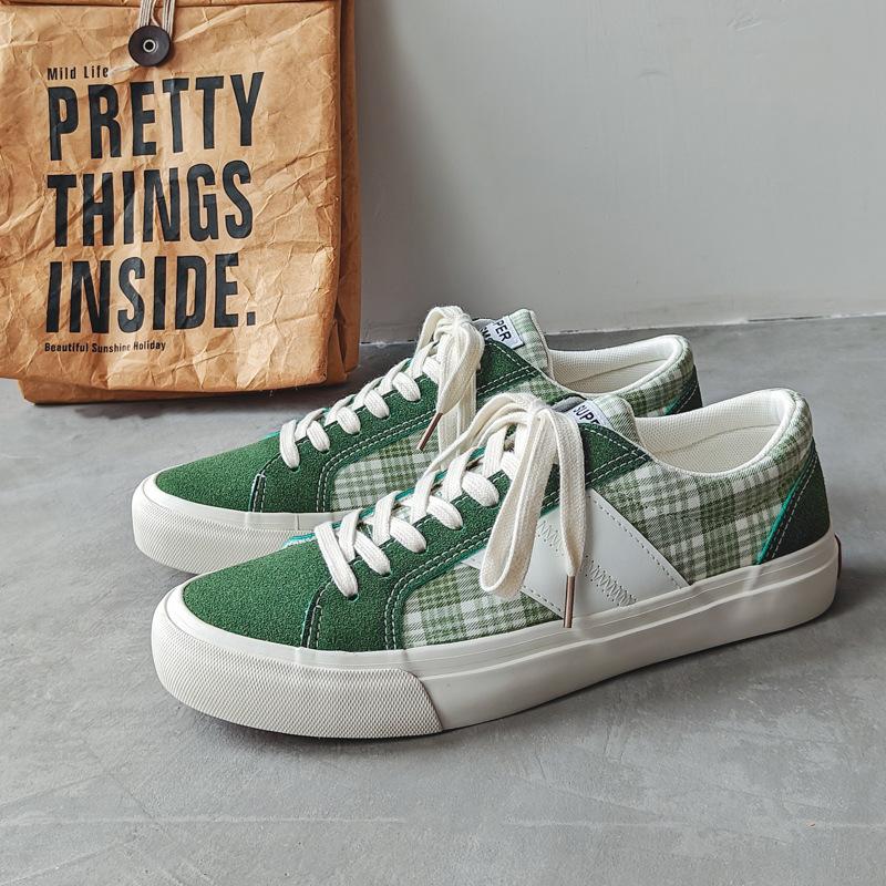 Осень новые дышащие парусиновые туфли мужские универсальные спортивные обувь для скейтборда мужской тренд обувь для пар