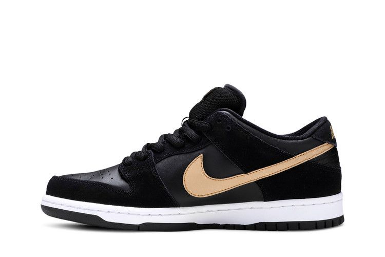 Men's Sneakers Nike SB Dunk Low Takashi (2018) Black/Metallic Gold-White