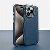 Роскошный деловой чехол Magsafe из искусственной кожи для iPhone 16 Pro Max 15 14, легкий, тонкий, на ощупь, однотонный, с магнитной беспроводной зарядкой, противоударный защитный чехол