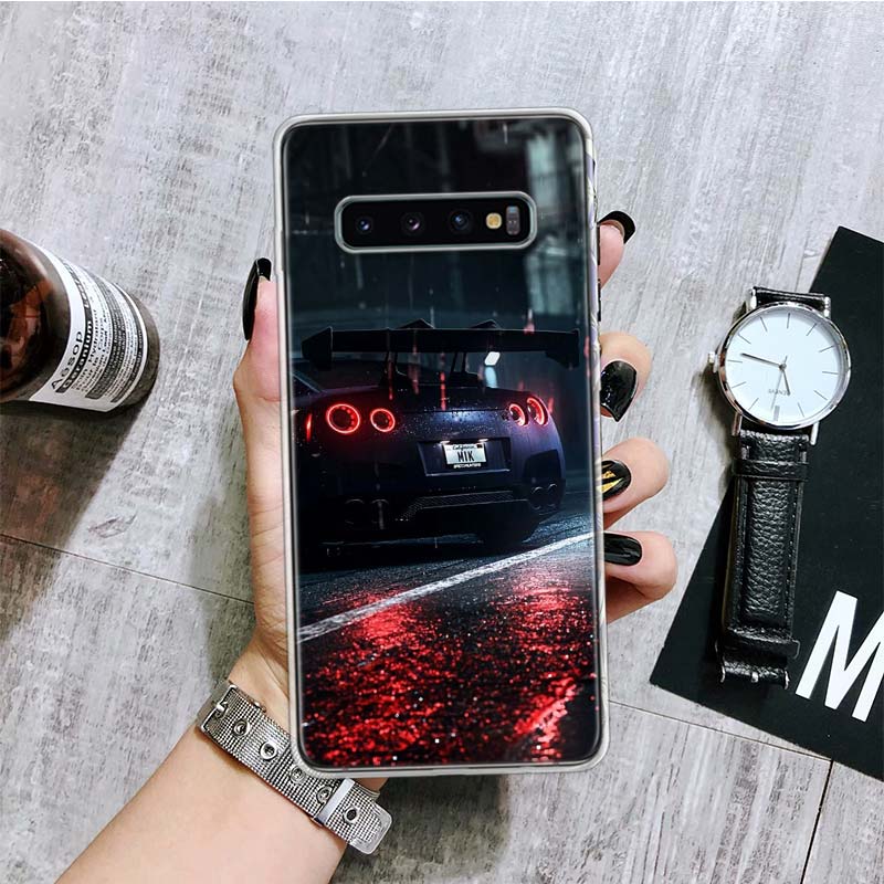Чехол для телефона GTR Sport Car JDM для Samsung Galaxy S20 FE S10 Plus S21 S22 Ultra S10E S9 S8 S7 Edge J4 + чехол Fundas Coque
