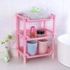Bathroom Shelves Kitchen Small Storage Rack Bathroom Sundries Storage Rack Snack Rack Children's Toy Storage Rack Kitchen Organizers