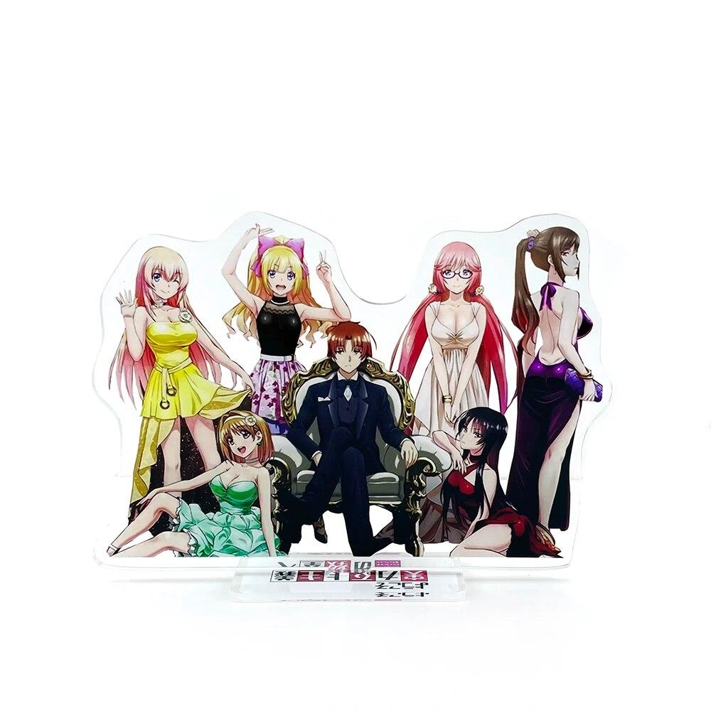 Youkoso Jitsuryoku Shijou Shugi no Kyoushitsu e Ayanokouji Kiyotaka Horikita Suzune аниме акриловая подставка игрушка-фигурка