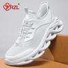 YRZL Athletic Shoes Sneakers for Men Comfortable Mesh Breathable Running Sports Shoe Men's Casual Shoes Thick Bottom Man Sneaker
