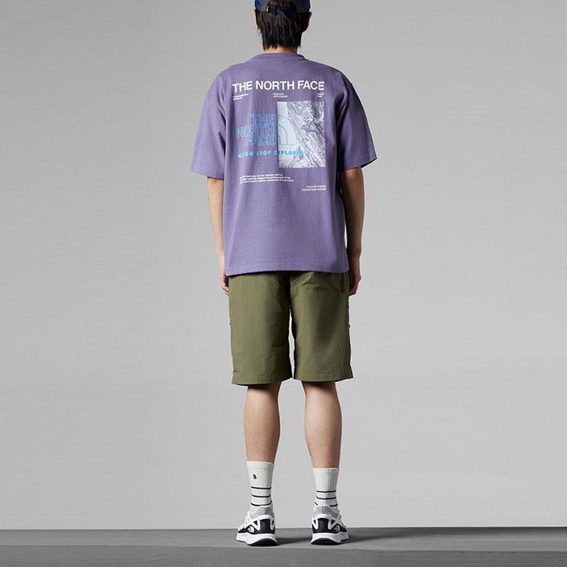 THE NORTH FACE T Shirt Men's Purple NF0A81KC-N14