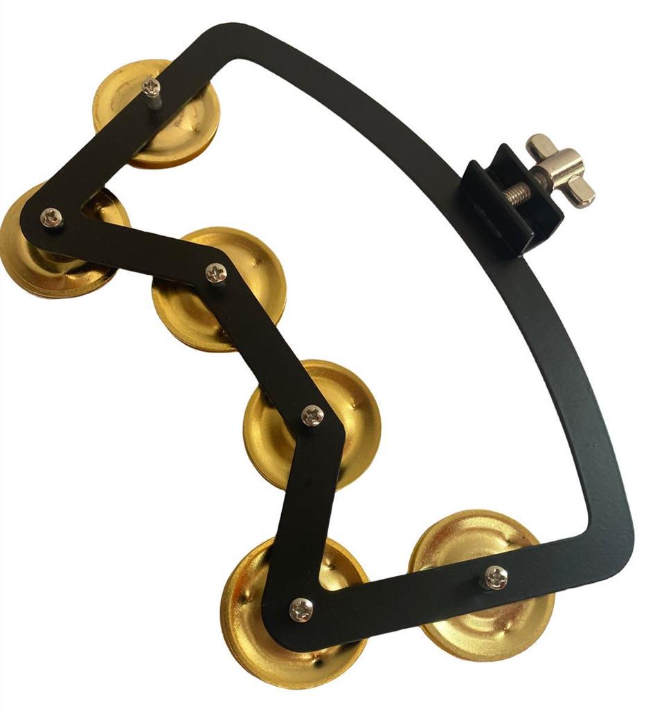 Musical Instrument Accessories: Drum Set, Handbell, Snare Drum, Attachable Rattle, Cymbals, Gold/Silver