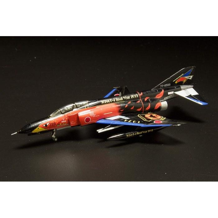 Platz 1/144 Japan Air Self-Defense Force F-4EJ Kai 302nd Tactical Fighter Squadron Last Phantom (Black Phantom) Plastic Model PF-26,