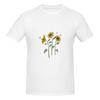 Sunflowers With Beesdaily Tshirt Artistic Commuting Not Easy To Loosen Short Sleeve