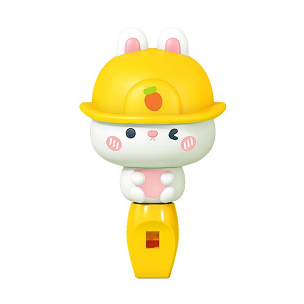 Cartoon Whistle Cute Kids Whistle Plastic Portable Whistle Toy with Lanyard for Kindergarten