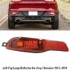 Светодиодный фонарь заднего бампера для Jeep Cherokee 2014 2015 2016 2017 2018 Задний отражатель тормоза Сигнальная лампа стоп-сигнала Задний противотуманный фонарь 68102877AD