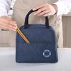 Portable Foldable Insulated Lunch Tote Bag for Students & Office Workers