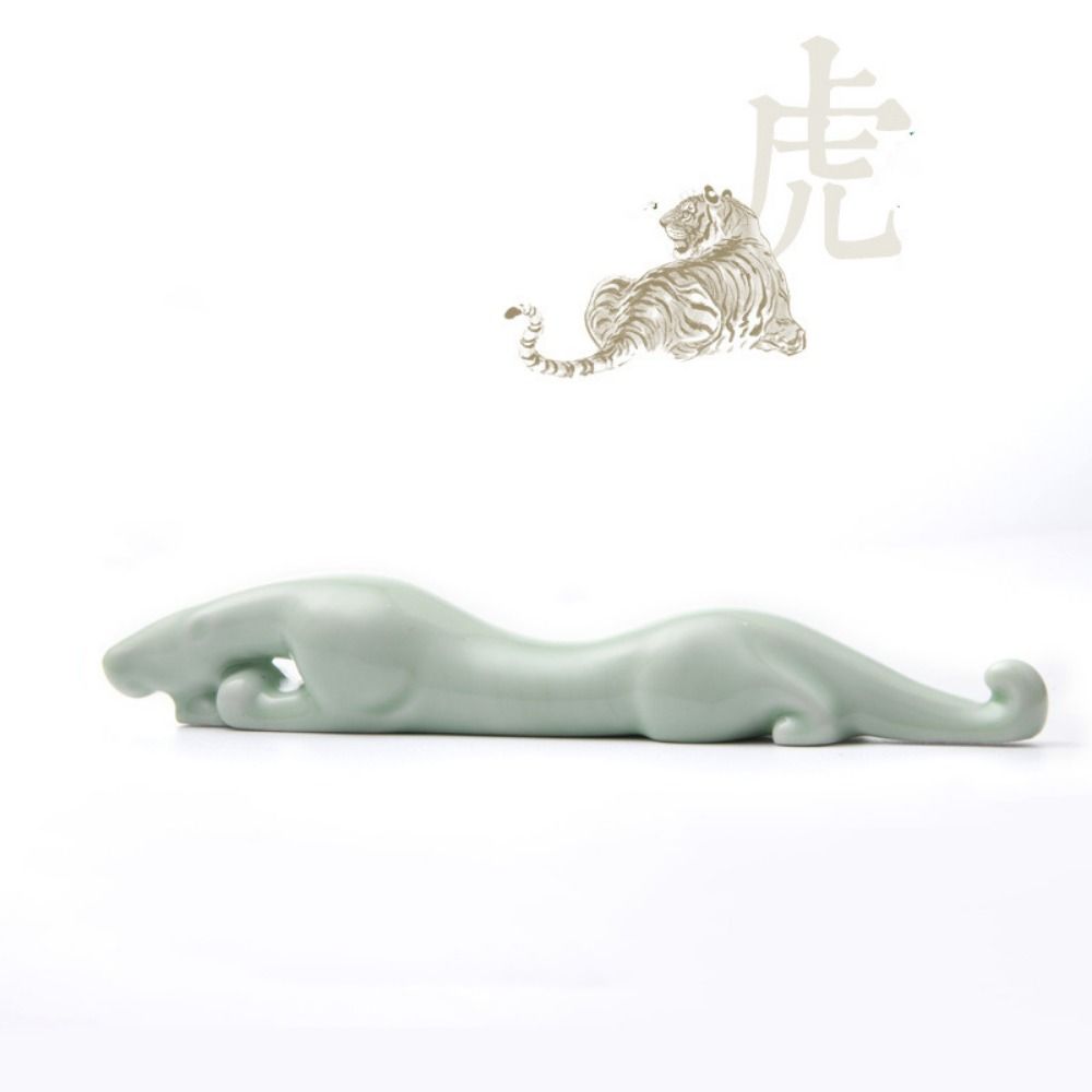 Creative Calligraphy Brush Holder Chinese Durable Writing Brush Rack Portable Practical Ceramic Pen Holder Art Accessories