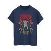 Netflix Womens/Ladies Stranger Things Christmas Demogorgon Cotton Boyfriend T-Shirt