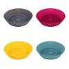 Round Shape Cold Heat Resistant Non-stick Baking Tray Silicone Pot Air Fryers Oven Cooking Tool Kitchen Accessories