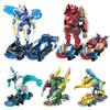 Screechers Wild Чип Код Лабиринт Трансформируемая Экшн Фигурка Робот Энергетический Взрыв Выстрел Деформируемая Машина Зверь 360° Переворот Захват Чипа Детская Игрушка