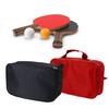Table Tennis Racket Net Rack Bag Pingpong Paddle Container With Handle Large Capacity Table Tennis Paddle Cover Bag