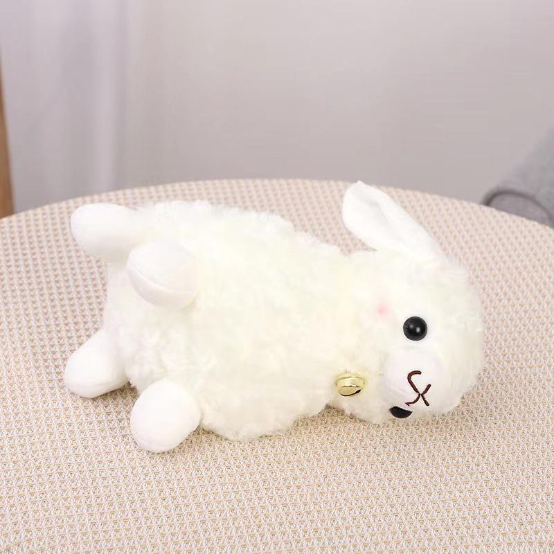 25 см супер милый колокольчик овечка плюшевые куклы кавайный колокольчик овечка тряпичная кукла альпака игрушки чучело мягкое животное день рождения свадьба вечеринка игрушка подарок