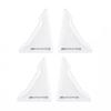 4Pcs Car Door Silicone Buffer Stickers Anticollision Anti Scratch For Mercedes Benz AMG GLE GLS CLA CLE GLC CLS GLA W223 W213 BJ1