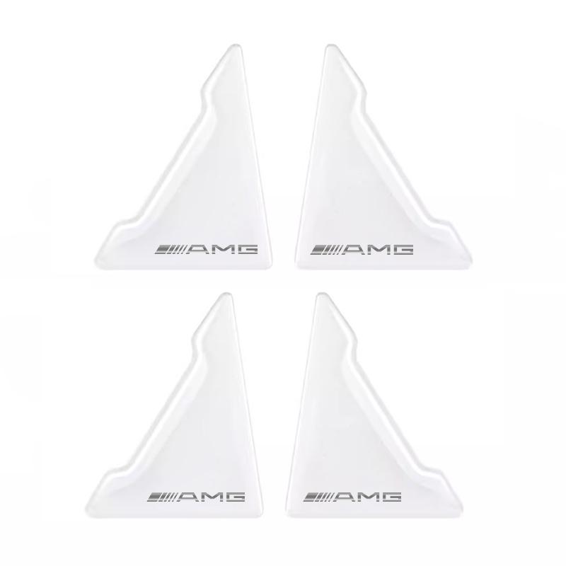 4Pcs Car Door Silicone Buffer Stickers Anticollision Anti Scratch For Mercedes Benz AMG GLE GLS CLA CLE GLC CLS GLA W223 W213 BJ1