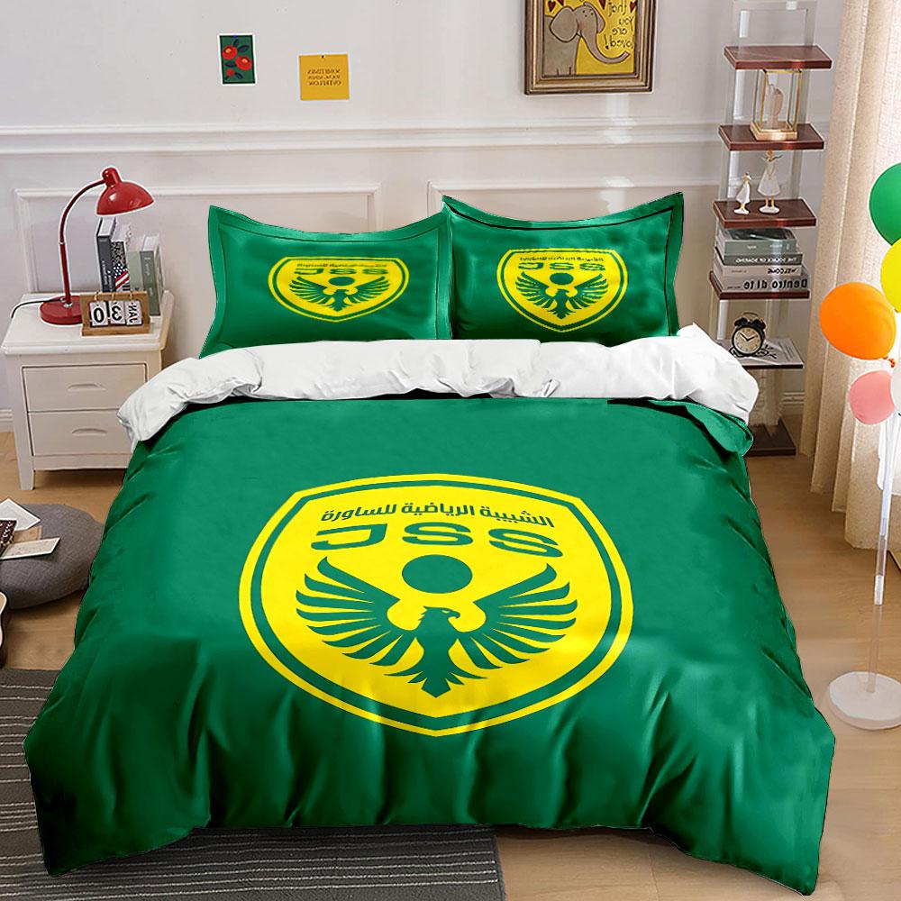 Green Eagle Shield Bedding Set Bedding Duvet Cover Set Duvet Cover Pillowcases (1 * Duvet Cover 2 * Pillowcases, without duvet insert)