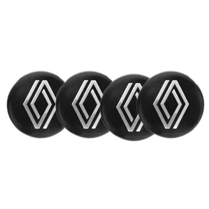Car Logo Wheel Center Hub Decal Sticker Decorative Accessories For Renault Fluence Captur Megane Clio Kadjar Talisman Arka