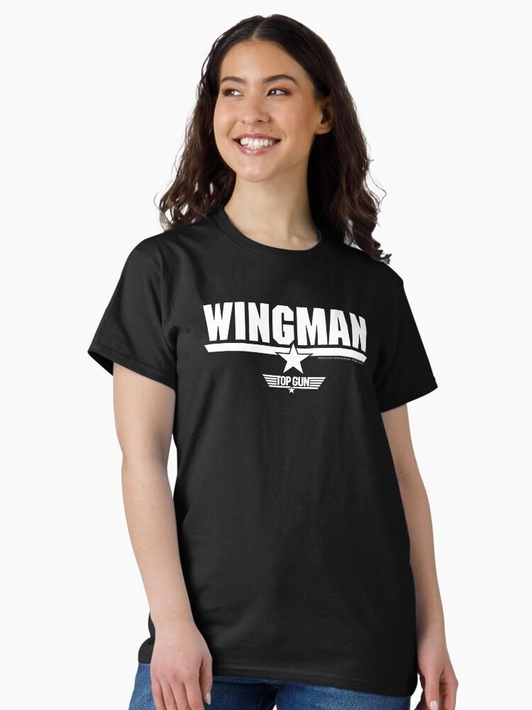 Top Gun Top Gun Wingman Center Star Logo Classic T-Shirt