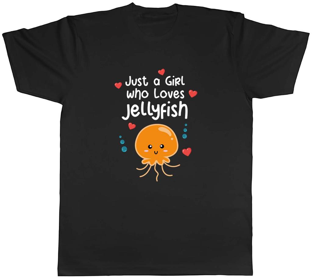 Unisexs T Shirt Just a Girl who Loves Jellyfish Unisex Tee Gift