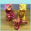 Dinosaur Toy 3d Printed T Rex Kids Creative Multihued Articulated Decor Model For Children
