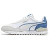 Dista Runner Cushioning Durable Low-Top Casual Running Shoes Men Sneaker White Blue 384665-09