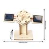 Solar Satellites Model Hand-made Wooden Physics Toy Present For Space Lover