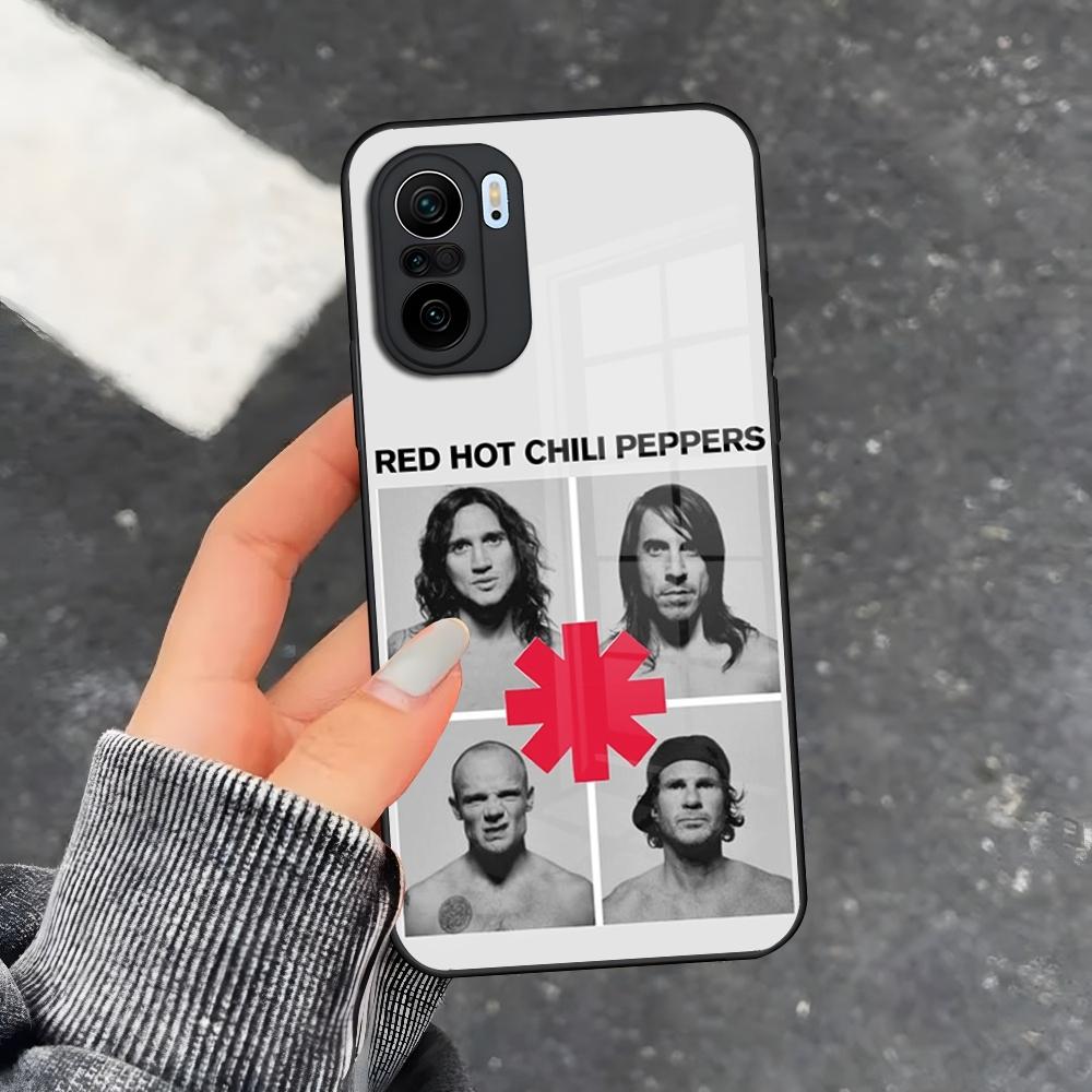 Красный Горячий Чехол для Телефона RHCP Chili для Xiaomi 15 14 13 12 X Redmi Note 10 Mi 11 S Lite T Pro Ультрастек Чехол