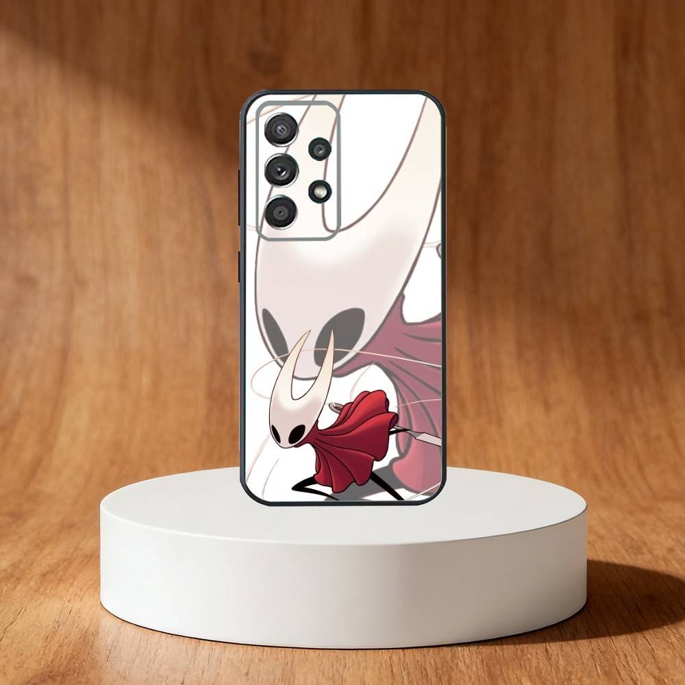 H-Hollow Game K-Knight Phone Case For Samsung S25,S24,S21,S22,S23,S30,Ultra,S20,Plus,Fe,Note,10,9,5G Black Cover