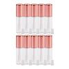 10pcs 1.2ml Lip Gloss Tube DIY Small Lipstick Tube Cosmetic Container with Plug (Rose Gold)