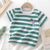 Children's Cotton Short Sleeve Summer Boy's T-shirt Cartoon Short Sleeve Top for Girls