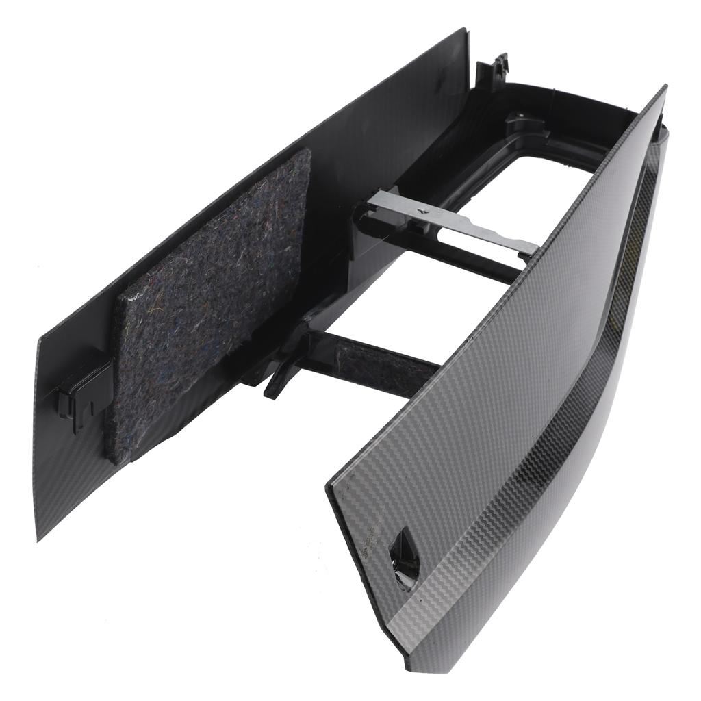 Car Center Console Trim 1J1863201D For VW Golf Jetta Carbon Fiber Pattern