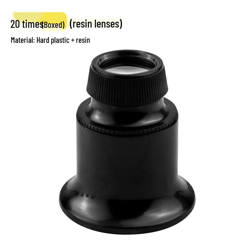 Лупа для ремонта часов: Окулярное стекло 5X, 10X, 15X, 20X