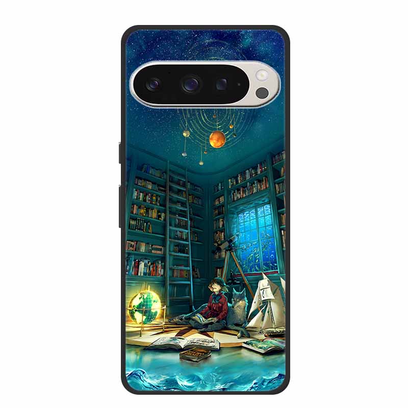 Для Google Pixel 9 5G Чехол Роскошные Мягкие Силиконовые Чехлы из ТПУ для Google Pixel 9 Pro Pixel9 Мультяшные Милые Бамперные Чехлы Fundas