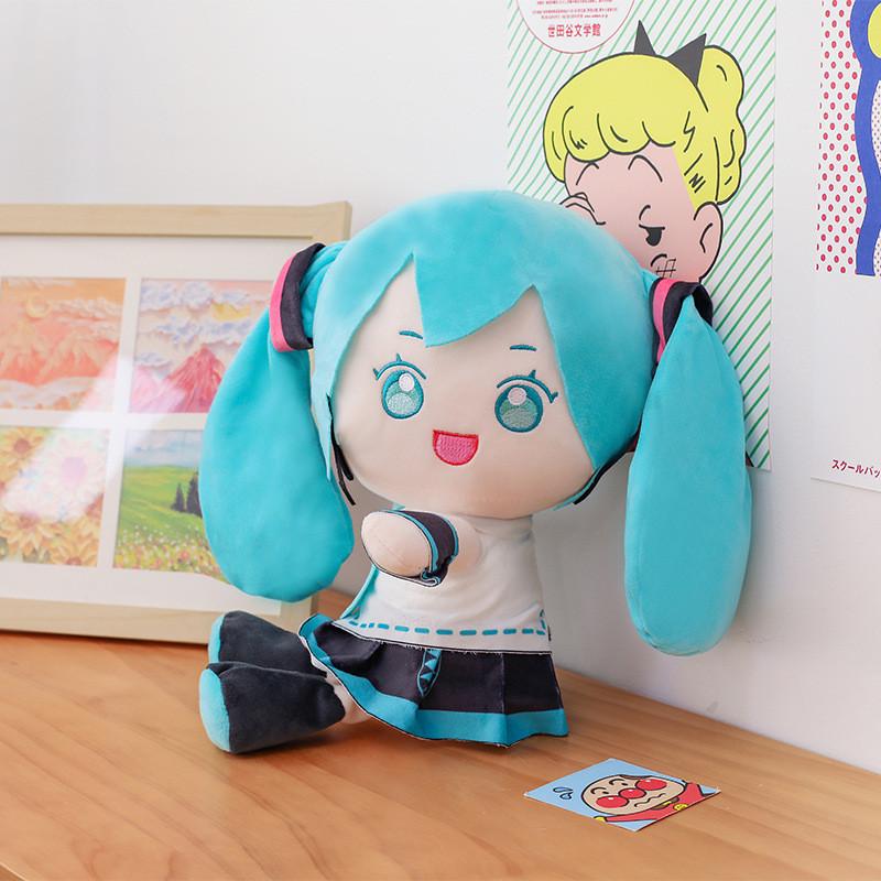 Miku Hatsune Plush Toy Stuffed Doll Home Decor Sleep Companion Cute Gift Kids