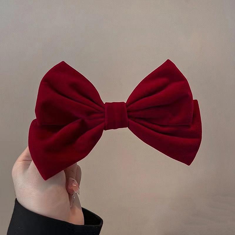 Большой бант для волос коготь нескользящий зажим для волос с сильной фиксацией модные аксессуары для волос для женщин и девочек