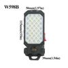 Magnetic Hook Portable LED Worklight Super Bright COB Work Light  Warning Light