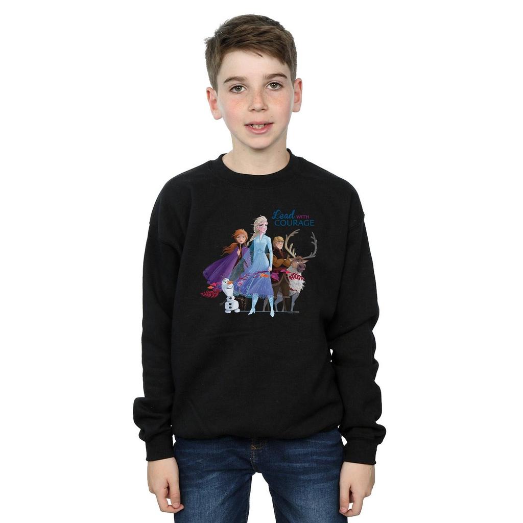 Disney Boys Frozen 2 Lead With Courage Sweatshirt