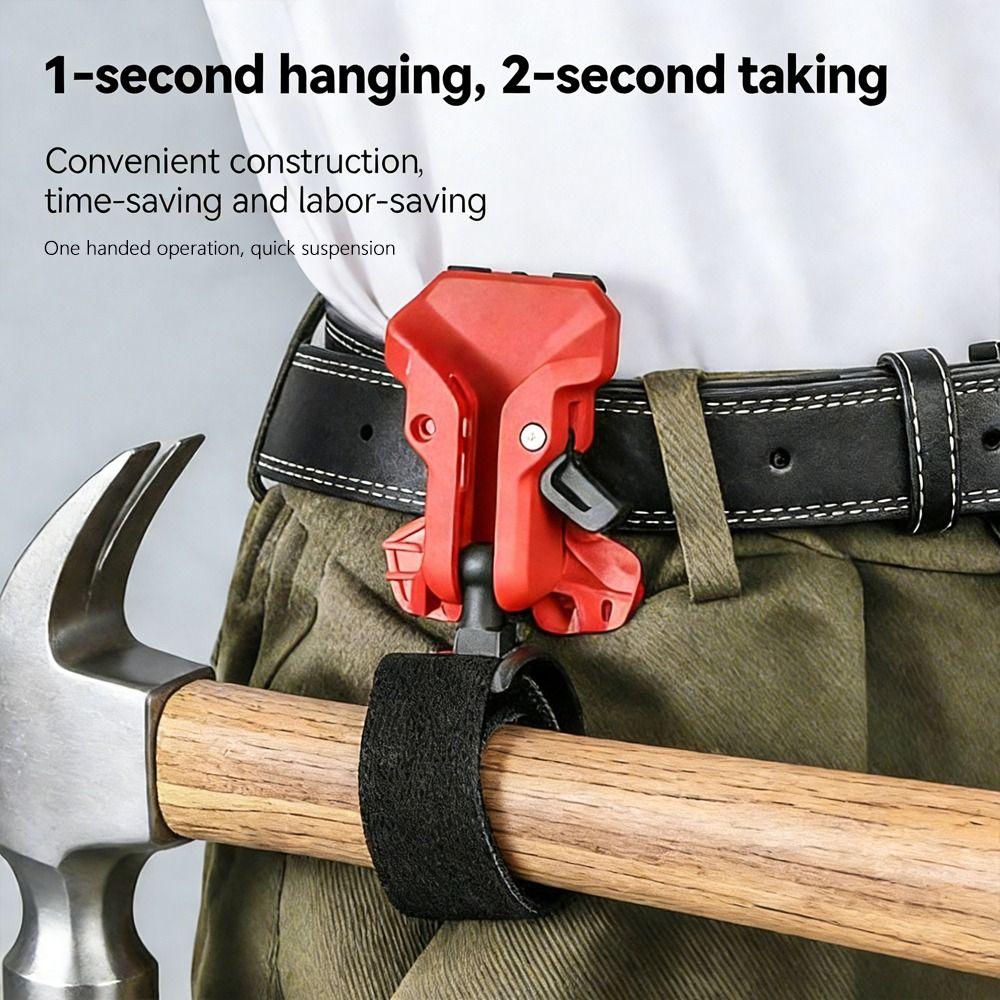 Self-locking Drill Holder Belt Clip High-hardness Quick-hook Tool Holder Power Tool Usage