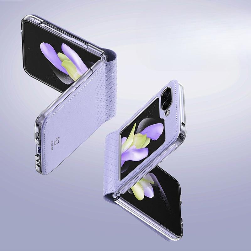Подходит для мобильного телефона Samsung Z Flip7 со складным экраном, Модный чехол-книжка с полной защитой, Чехол для Flip6