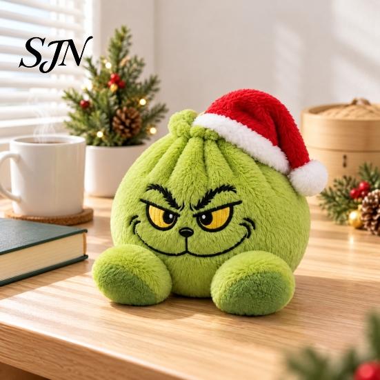 Soft Plush Dumpling Toy Squeeze for Stress and Anxiety Relief, Cute Stuffed Food Fidget Office Home Decor, Slow Rising Sensory Kids Adults Relaxing