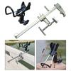 Rod Holder Boat Fishing Pole Antiscratch Heavy Duty Rust Resistant Clamp On Mount