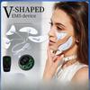 Cross Border New EMS Facial Massager Pulse Low-frequency Crescent Beauty Instrument V-face Tightening Facial Muscle Stimulator