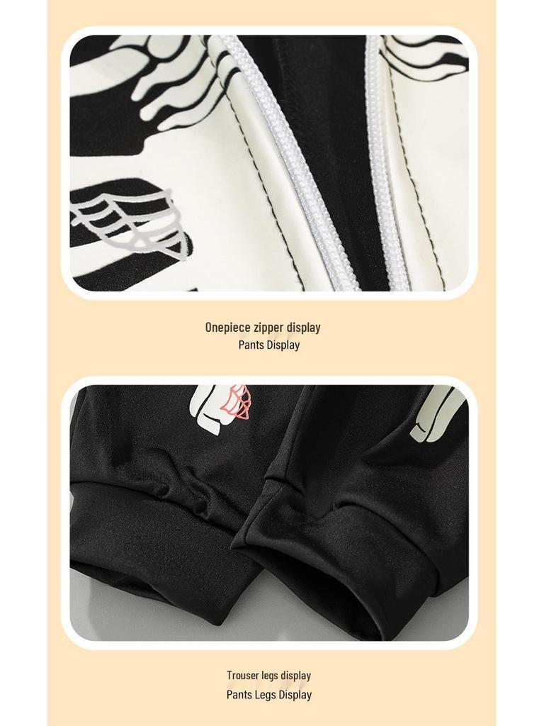 2025 Autumn/Winter Luminous Halloween Onesie Pajamas for Kids & Family