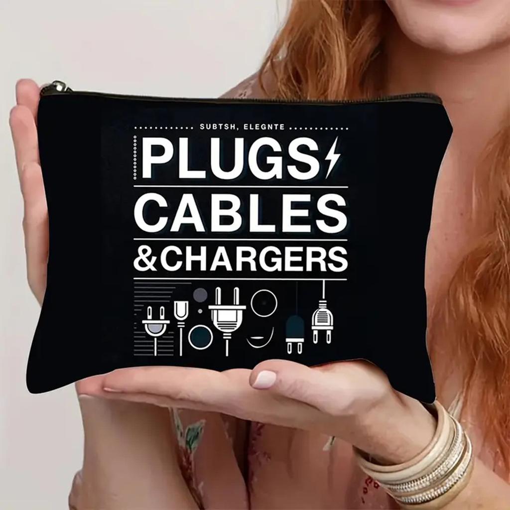 Printed Makeup Pouch Set for Women - Floral Cosmetic Bag Organizer, Travel Toiletry Case