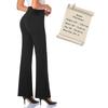 ADDYVERO Elastic Cotton Solid Stretchable Regular Fit Full Length Women Parallel Trouser (Black, 34)