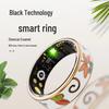 Smart Enamel Wearable Ring with Heart Rate, Blood Oxygen, Exercise & Sleep Monitoring