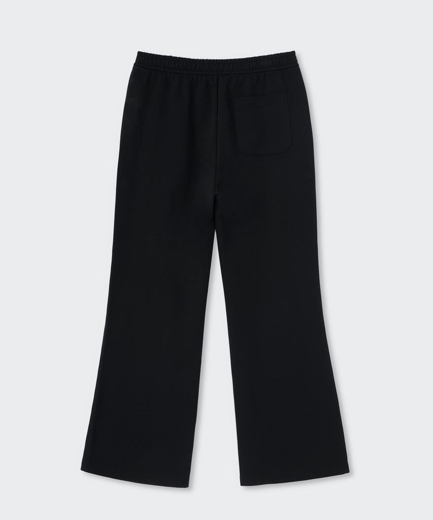 MUSINSA STANDARD Double Knit Flare Sweatpants [Black]